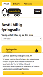 Mobile Screenshot of lavprisolie.dk